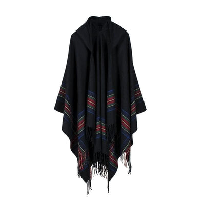 Poncho à capuche femme - Poncho-Boutique