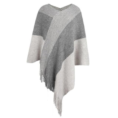 Poncho à franges - poncho-boutique