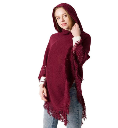 Poncho avec capuche - poncho-boutique