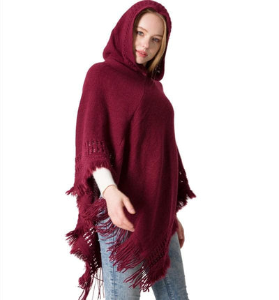 Poncho avec capuche - poncho-boutique