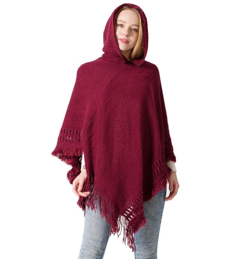 Poncho avec capuche - poncho-boutique