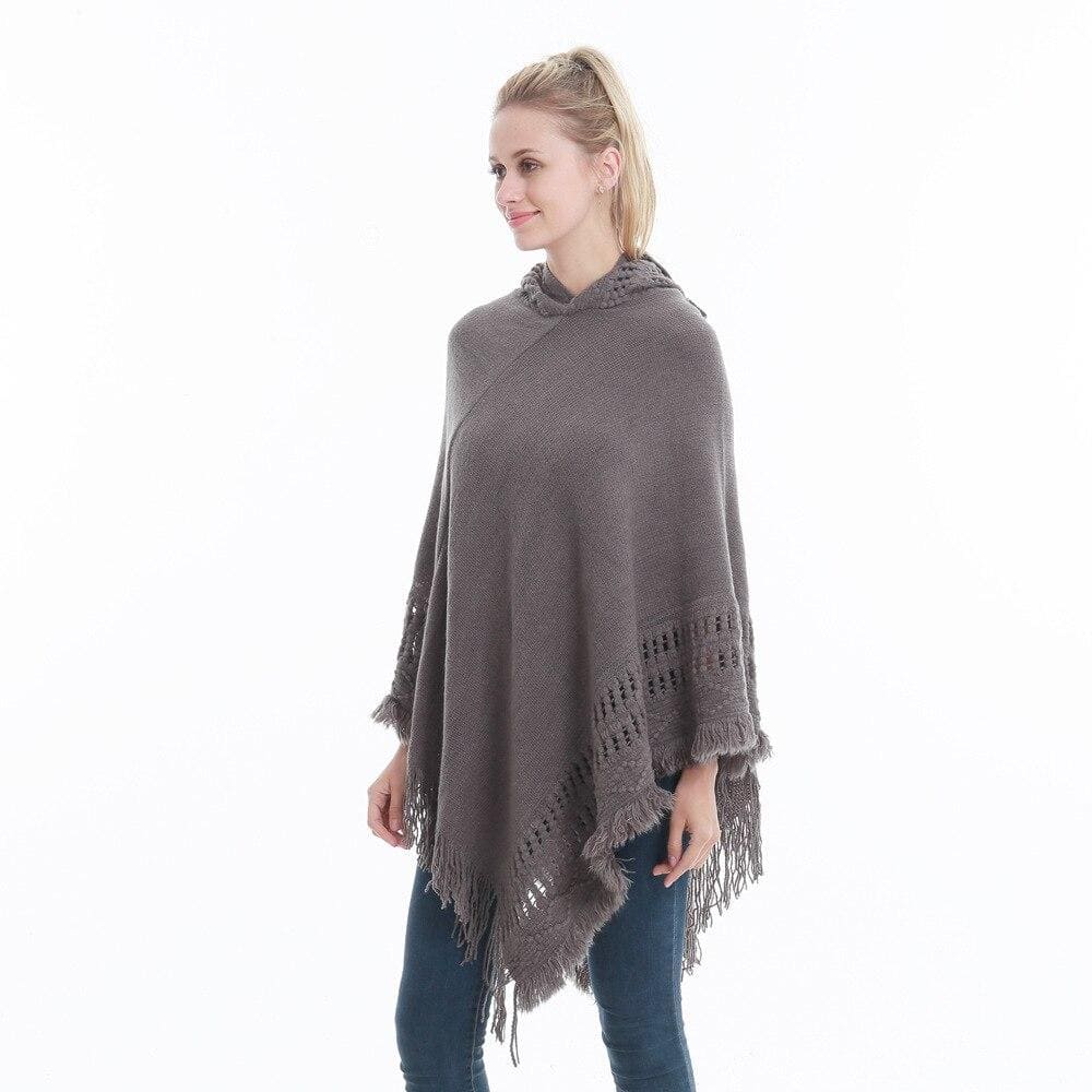 Poncho avec capuche - poncho-boutique