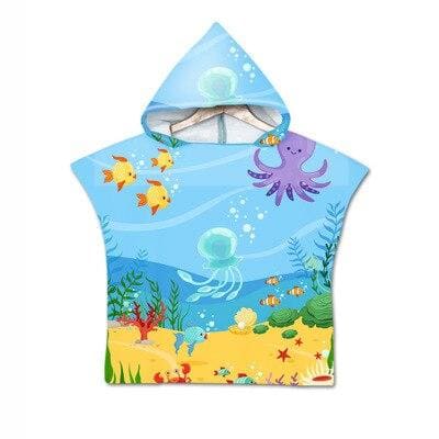 Poncho bain bébé - poncho-boutique