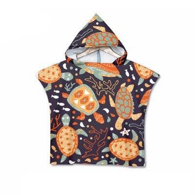 Poncho bain enfant - poncho-boutique