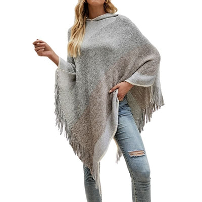 Poncho capuche femme - poncho-boutique