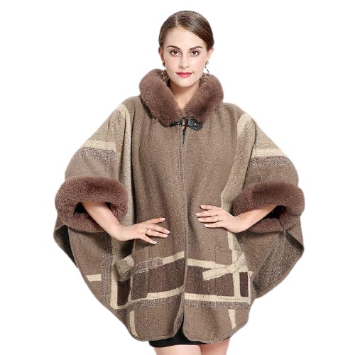 Poncho capuche - Poncho-Boutique