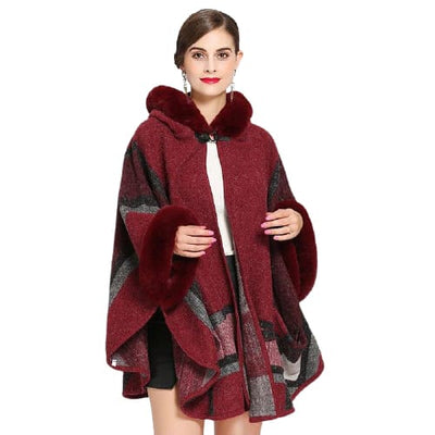 Poncho capuche - Poncho-Boutique