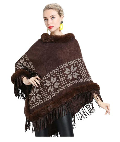 Poncho chaud femme - Poncho-Boutique