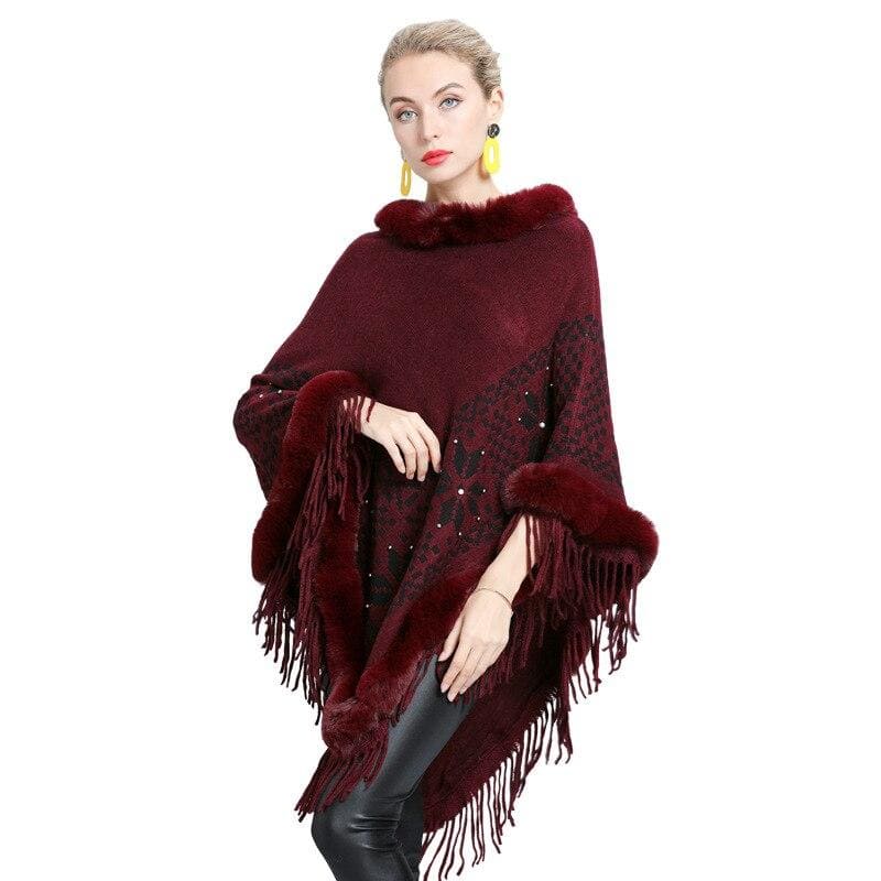 Poncho chaud femme - Poncho-Boutique