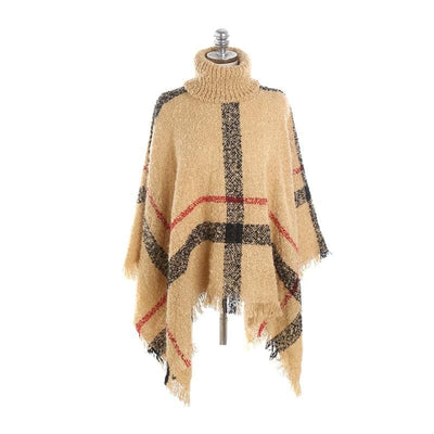 Poncho col roulé - Poncho-Boutique