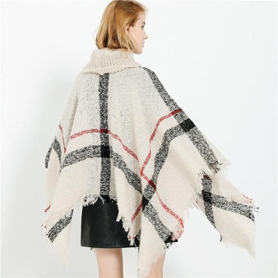 Poncho col roulé - Poncho-Boutique