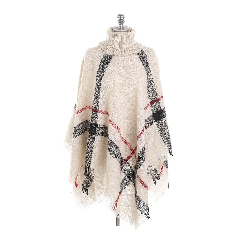 Poncho col roulé - Poncho-Boutique