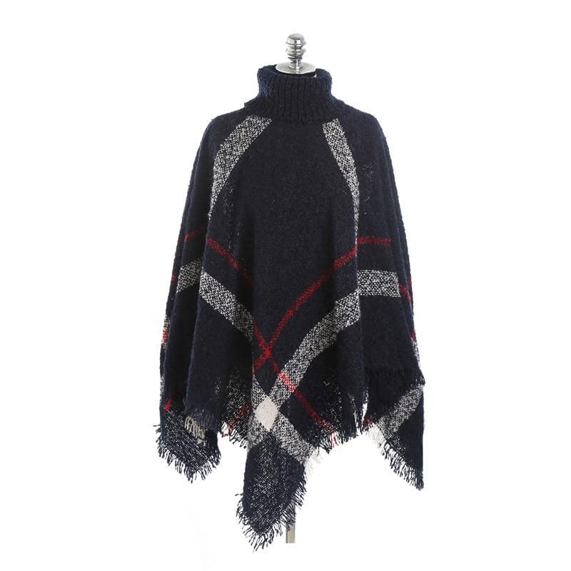 Poncho col roulé - Poncho-Boutique