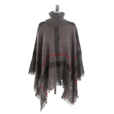 Poncho col roulé - Poncho-Boutique