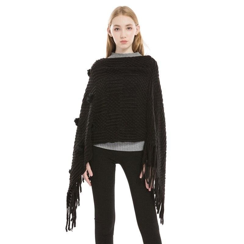 Poncho femme laine - Poncho-Boutique