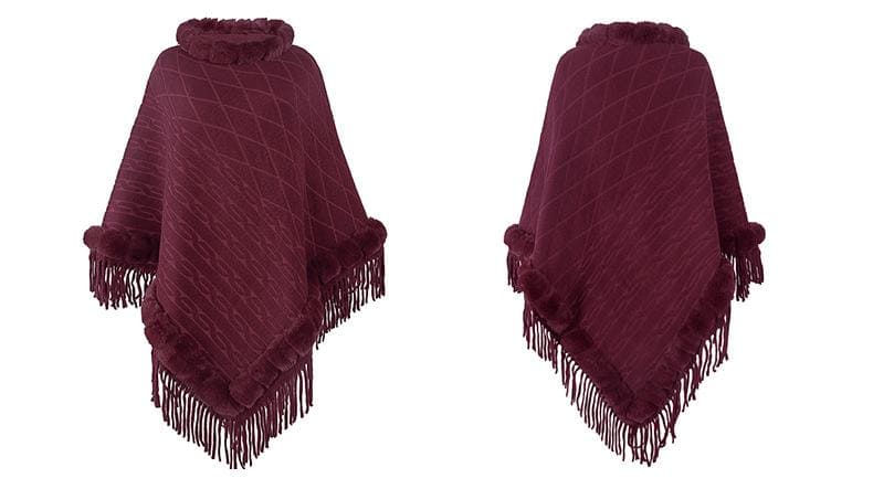 Poncho hiver - Poncho-Boutique