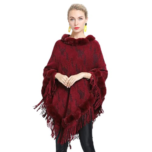 Poncho hiver femme - Poncho-Boutique