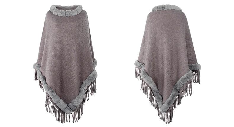 Poncho hiver - Poncho-Boutique