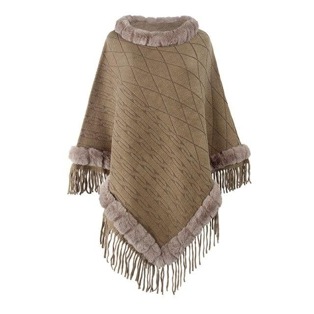 Poncho hiver - Poncho-Boutique