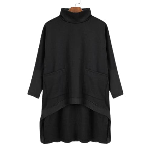 Poncho homme noir - poncho-boutique